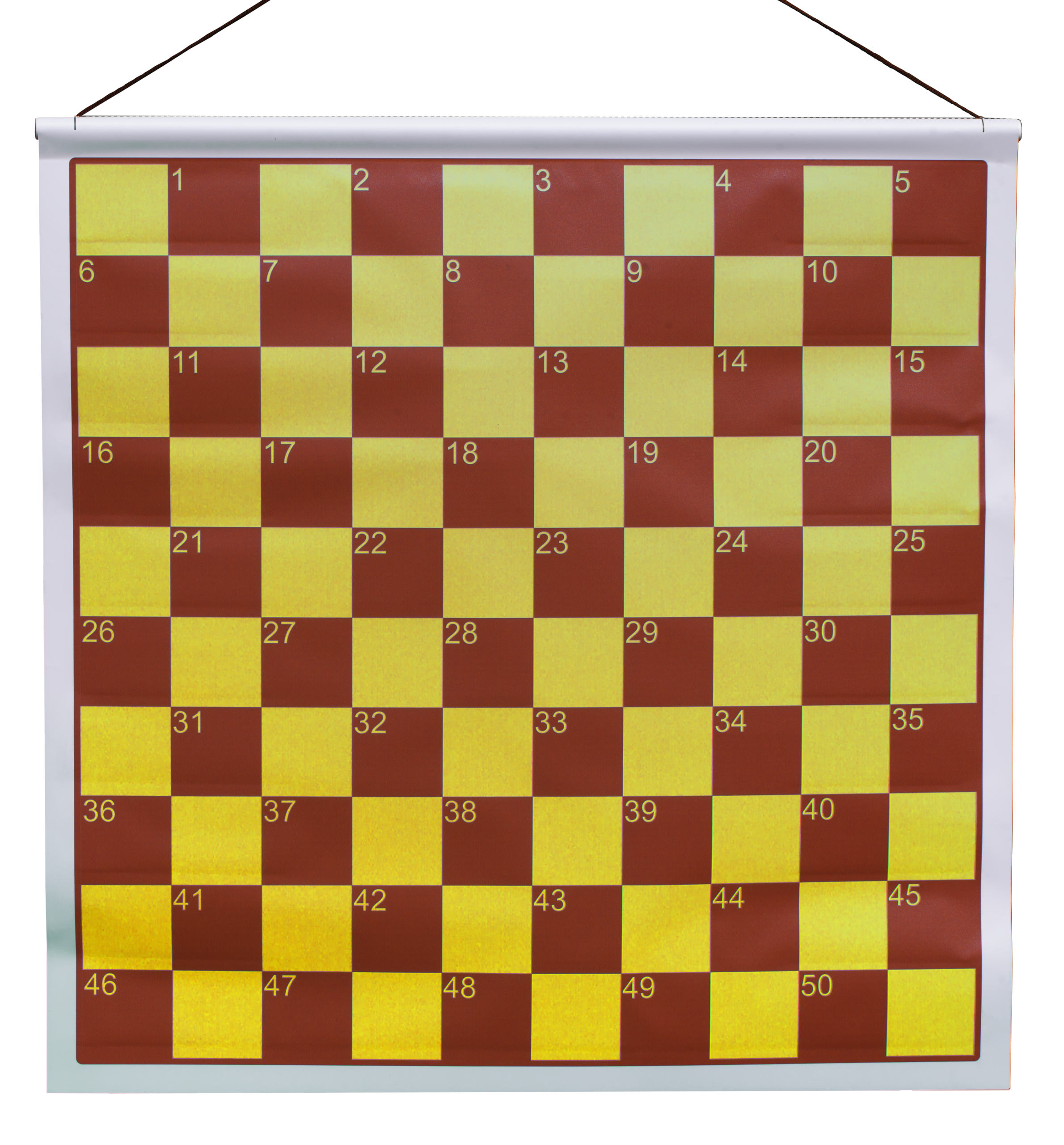 Żółto-brązowa warcabnica